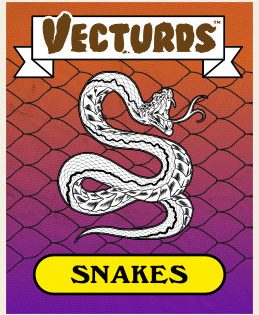 vecturds, snakes, snake pack, rattle snake, cobra, snake brushes