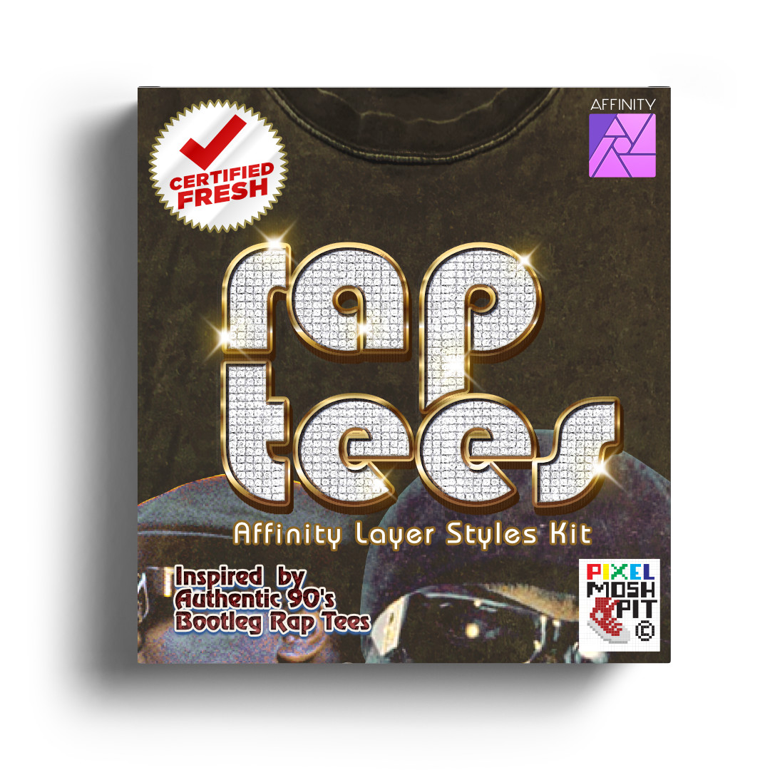 How To Design VINTAGE BOOTLEG RAP T-Shirts - Part 2 (Full PHOTOSHOP  Tutorial) 